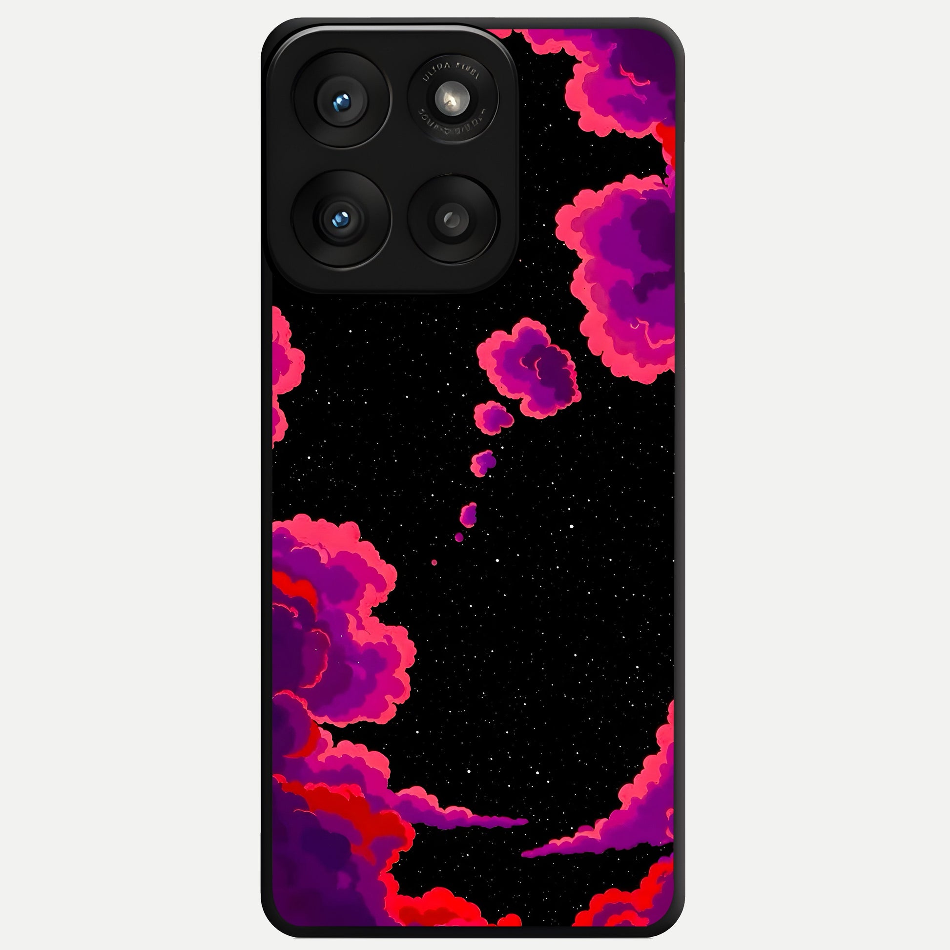  Galaxy Dream Frame Glass Case For Moto Edge 60 Pro back cover – full design glossy printed glass finish