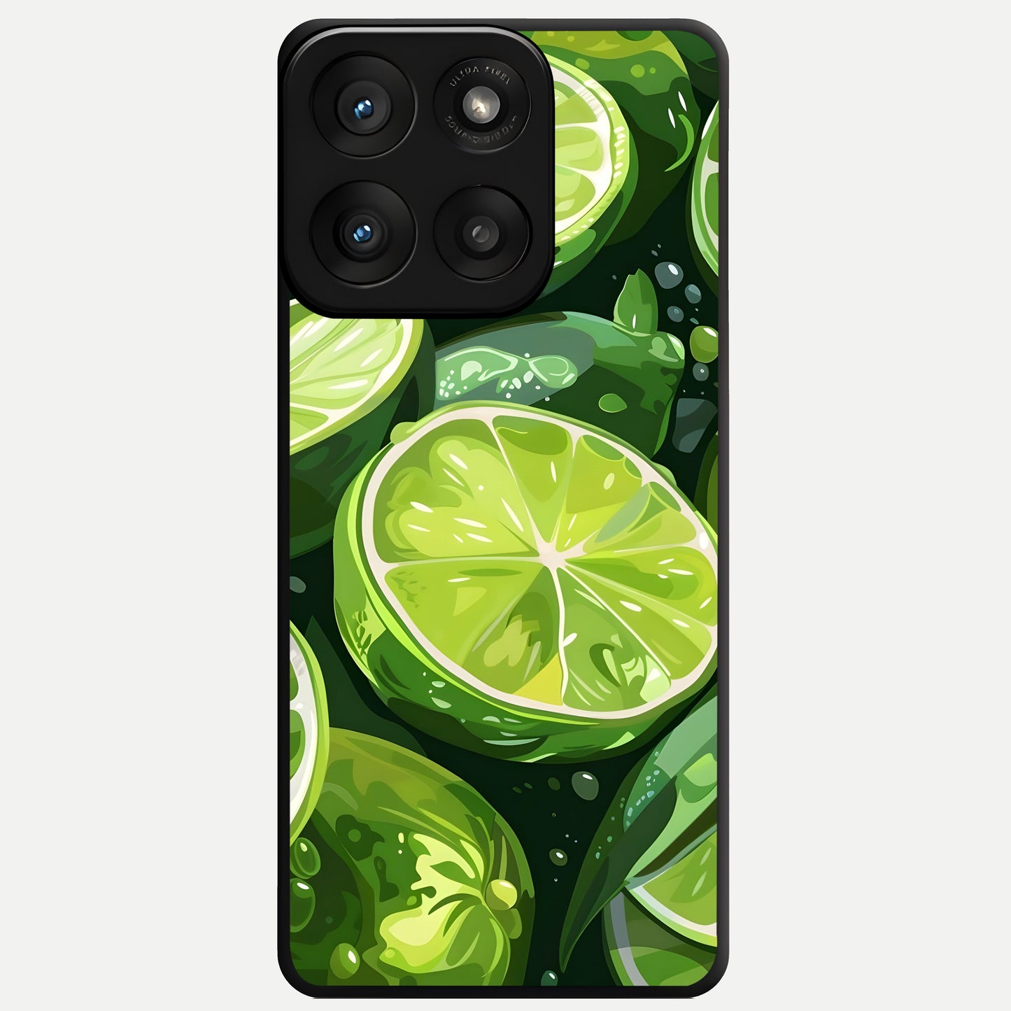  Green Kawasaki Glass Case For Moto Edge 60 Pro back cover – full design glossy printed glass finish