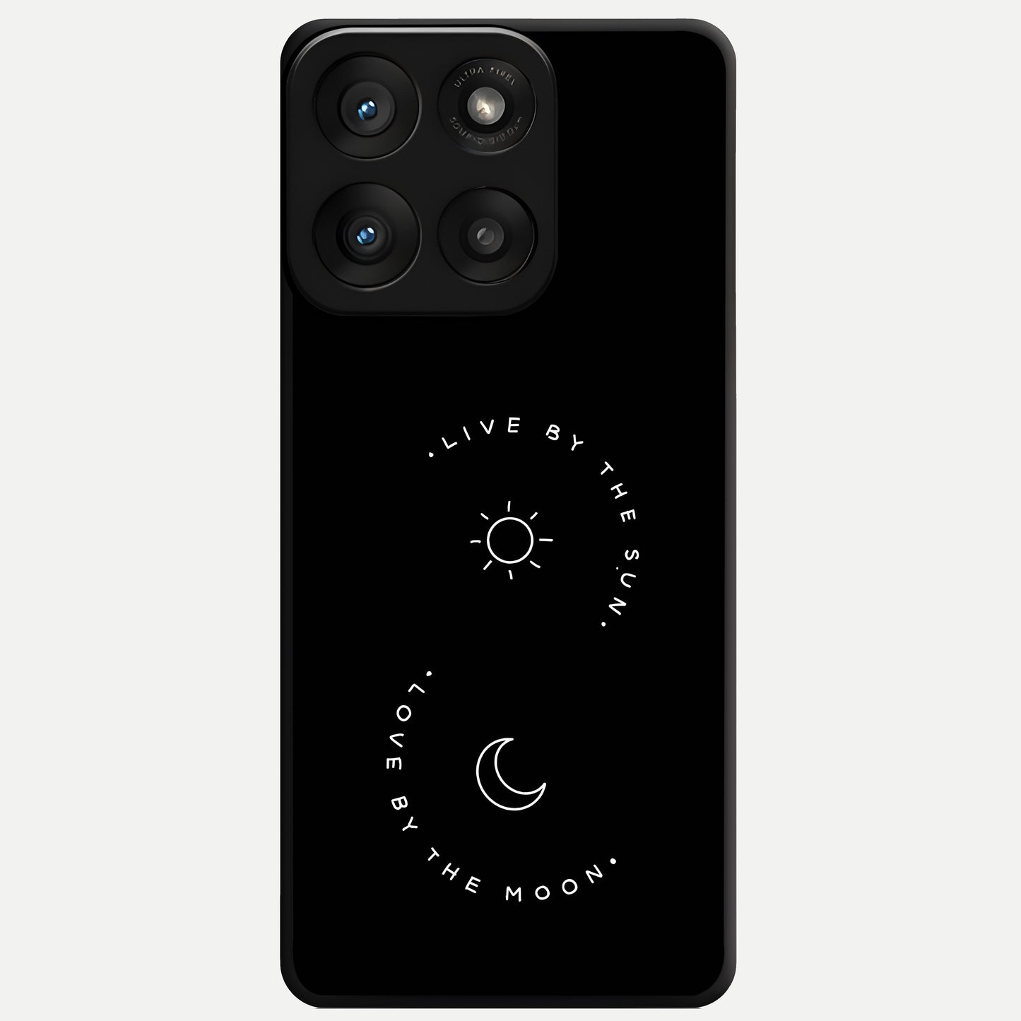  Sunflower Cat Art Glass Case For Moto Edge 60 Pro back cover – full design glossy printed glass finish