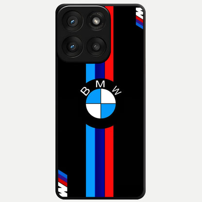  Turbo BMW Beast Glass Case For Moto Edge 60 Pro back cover – full design glossy printed glass finish