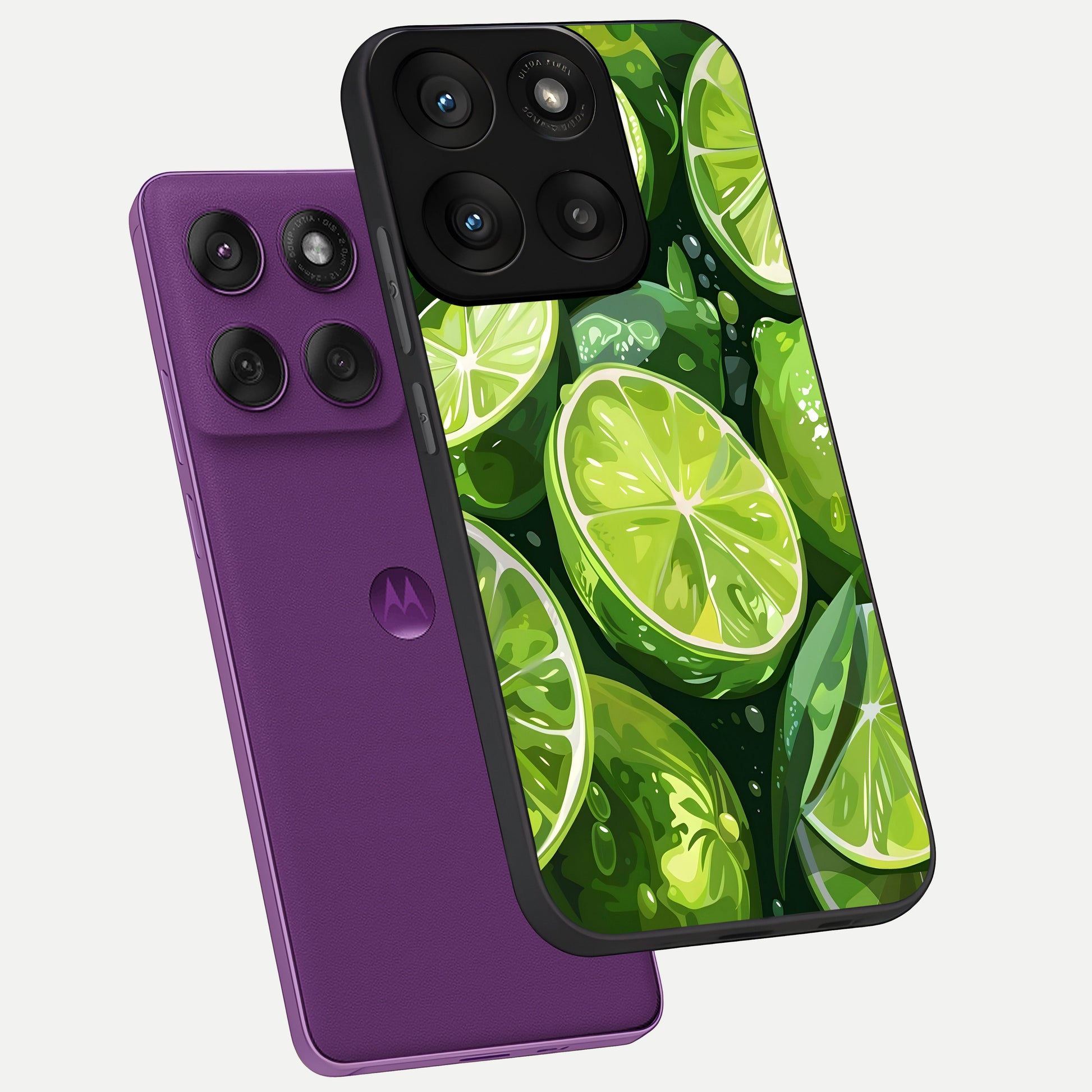  Green Kawasaki phone case For Moto Edge 60 Pro showing premium glass back cover with detailed artwork