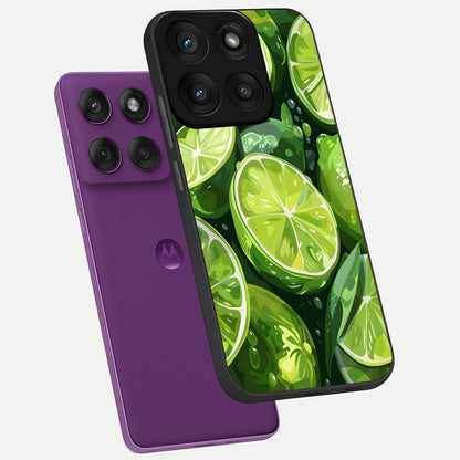  Green Kawasaki phone case For Moto Edge 60 Pro showing premium glass back cover with detailed artwork