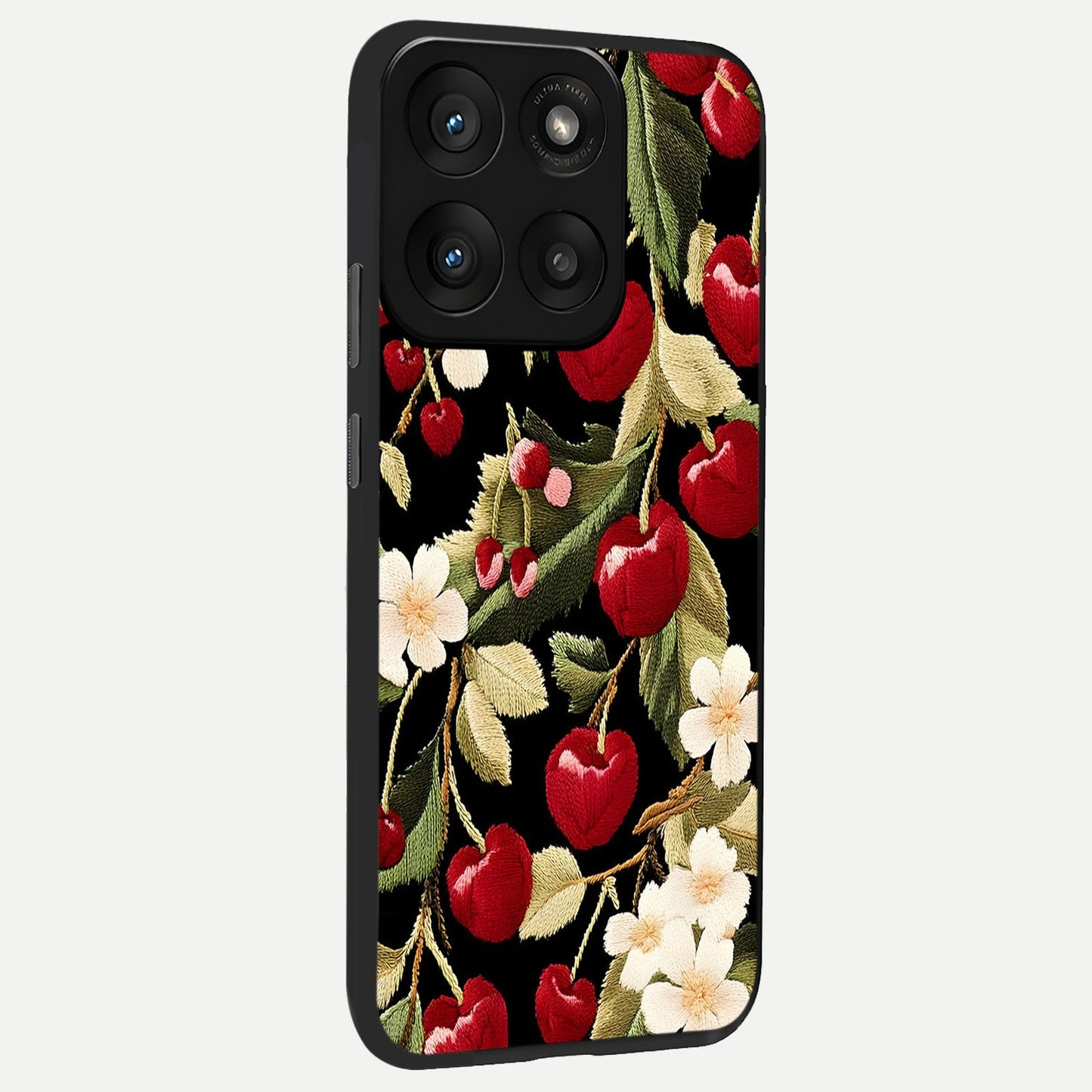  Blooming Spendor Bird back cover For Moto Edge 60 Pro slim fit glass case with vibrant aesthetic design