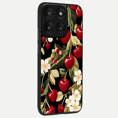  Blooming Spendor Bird back cover For Moto Edge 60 Pro slim fit glass case with vibrant aesthetic design