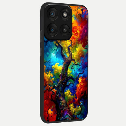  Colorful Soda Bottles back cover For Moto Edge 60 Pro slim fit glass case with vibrant aesthetic design