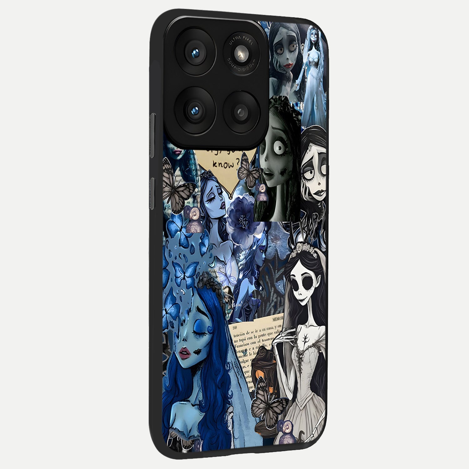  Corpse Bride Posters back cover For Moto Edge 60 Pro slim fit glass case with vibrant aesthetic design