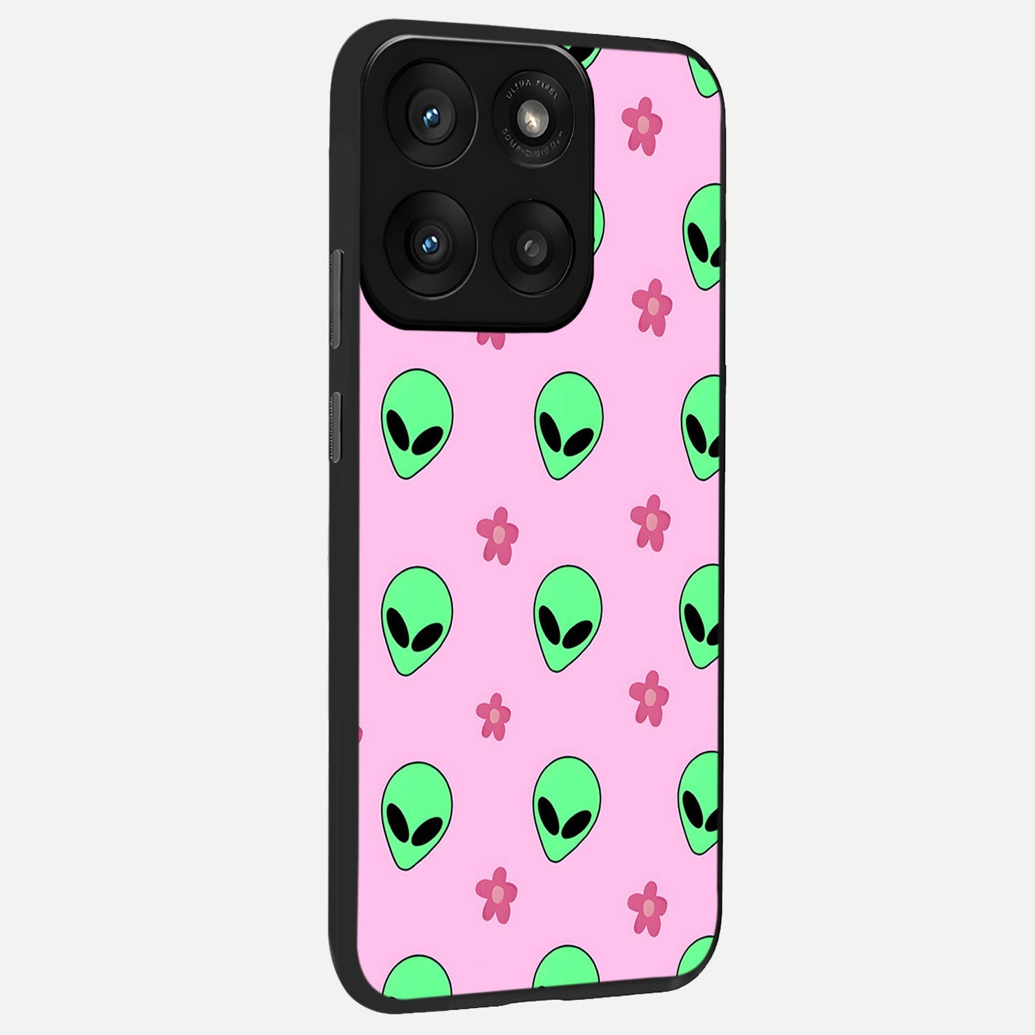  Cosmic Cute Crush back cover For Moto Edge 60 Pro slim fit glass case with vibrant aesthetic design