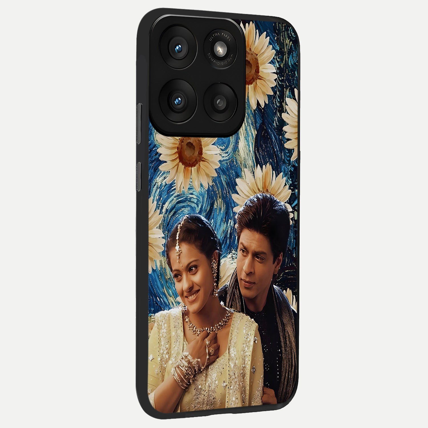  Eternal Love Story back cover For Moto Edge 60 Pro slim fit glass case with vibrant aesthetic design