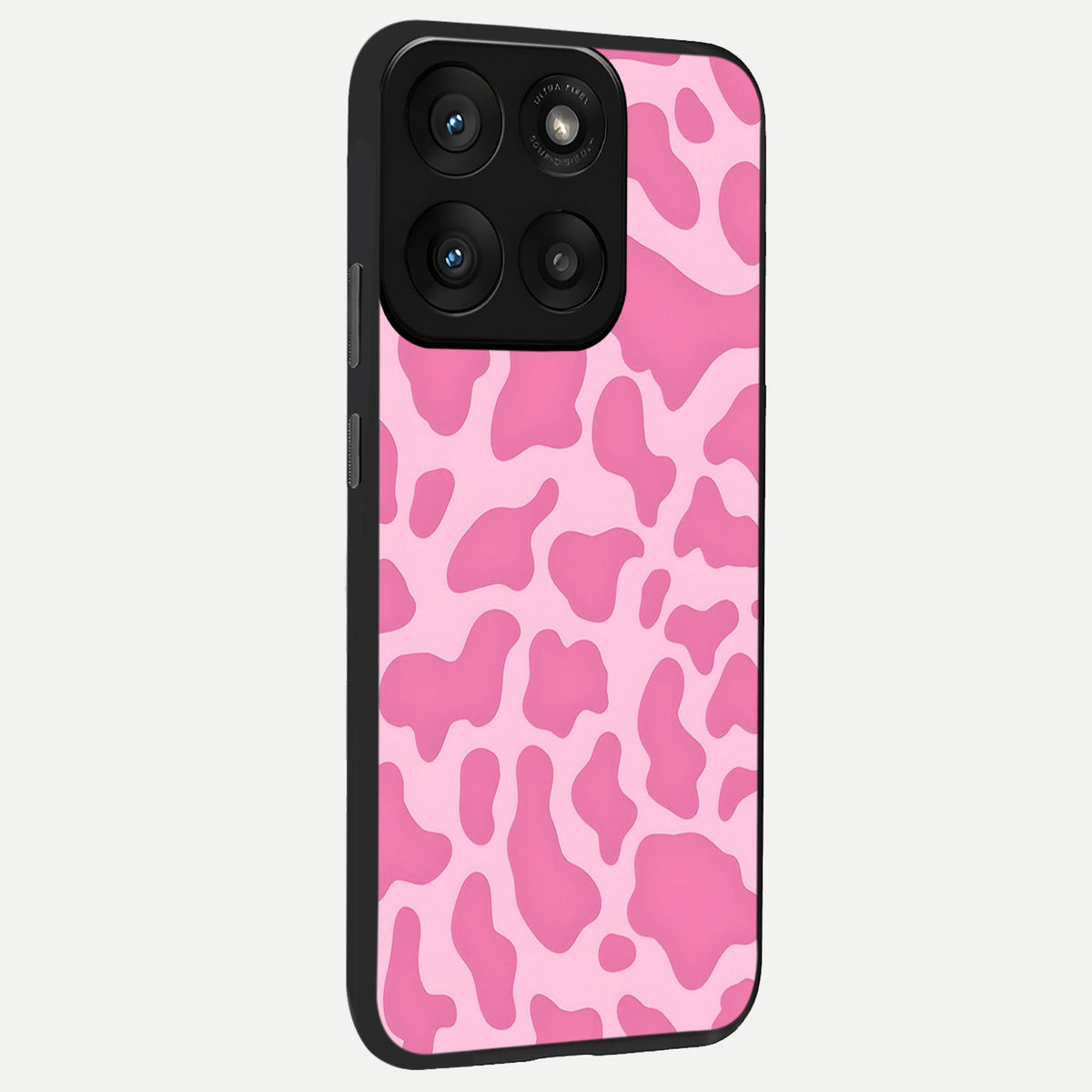  Pinkish Scenery back cover For Moto Edge 60 Pro slim fit glass case with vibrant aesthetic design