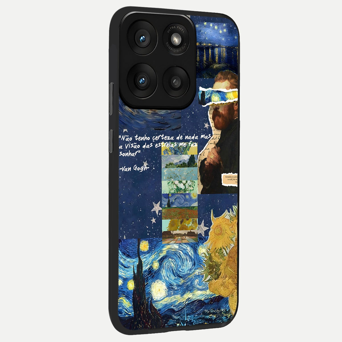  Starry Dream Vision back cover For Moto Edge 60 Pro slim fit glass case with vibrant aesthetic design