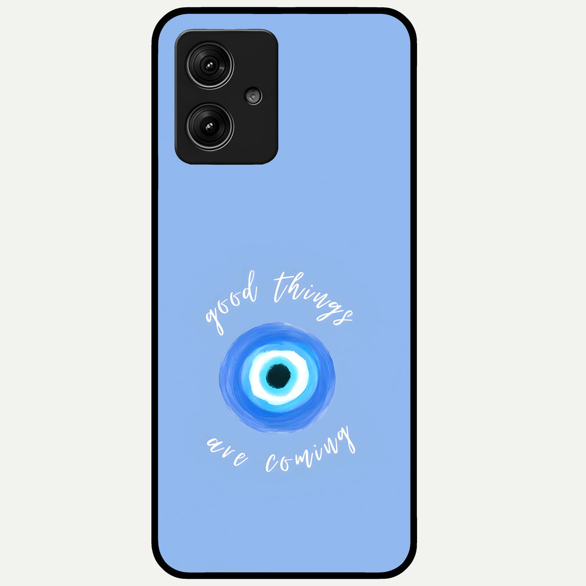  Bright Future Ahead Glass Case For Moto G54 back cover – full design glossy printed glass finish