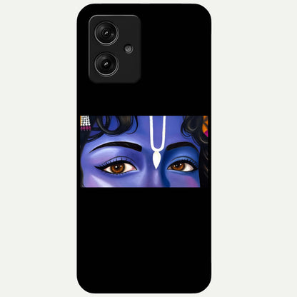  Krishna Eye Glass Case For Moto G54 back cover – full design glossy printed glass finish