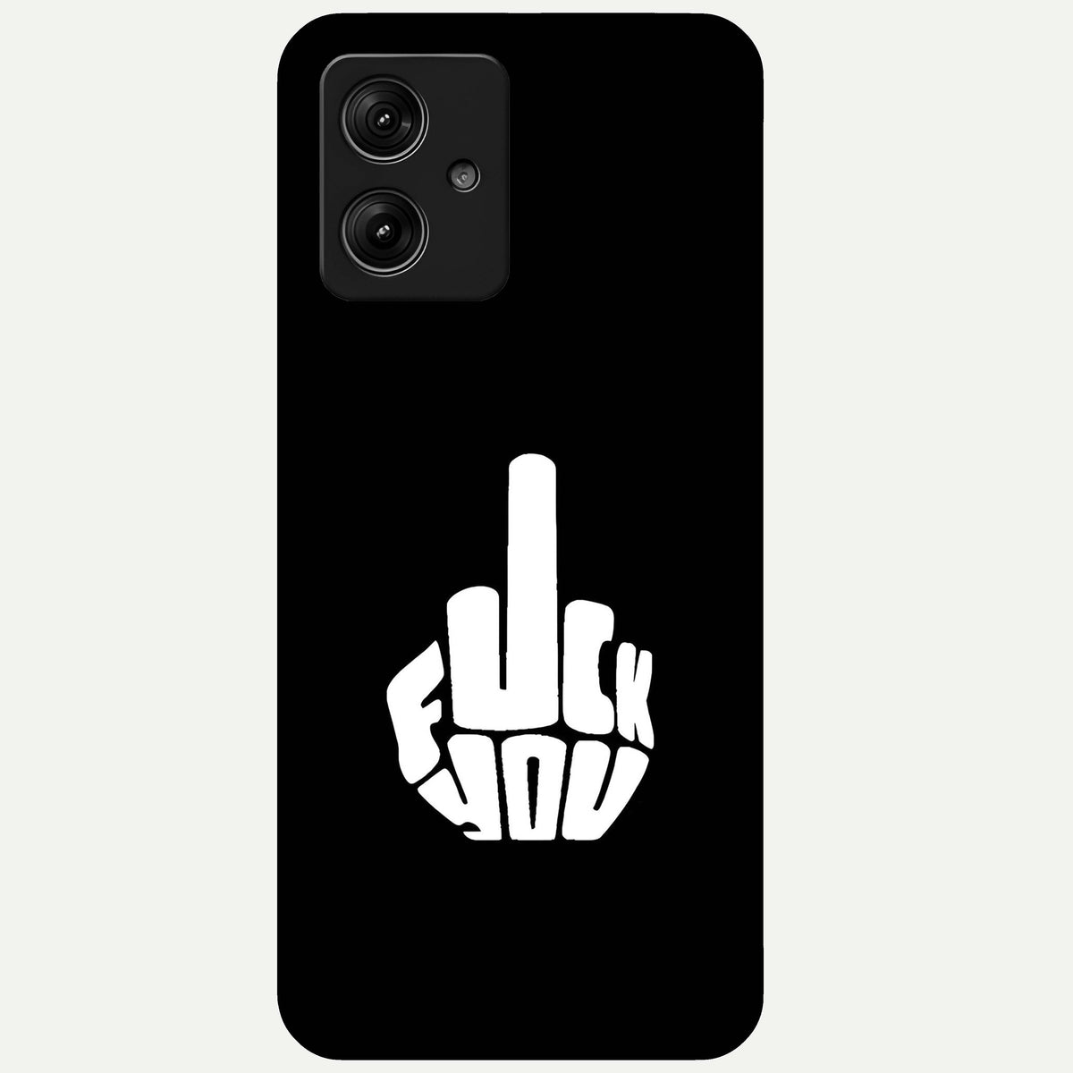  Rebel Mode On Glass Case For Moto G54 back cover – full design glossy printed glass finish