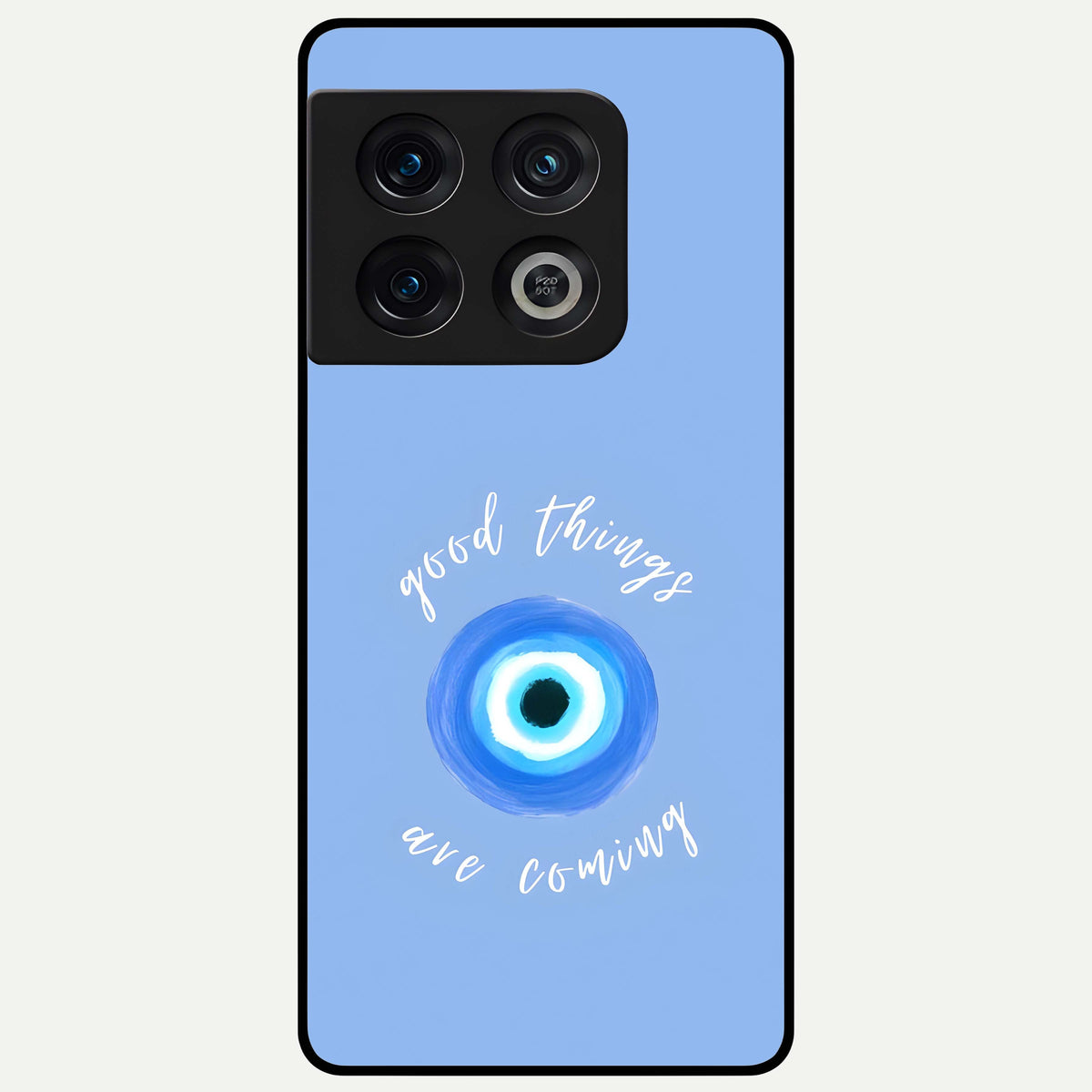  Bright Future Ahead Glass Case For OnePlus 10 Pro back cover – full design glossy printed glass finish
