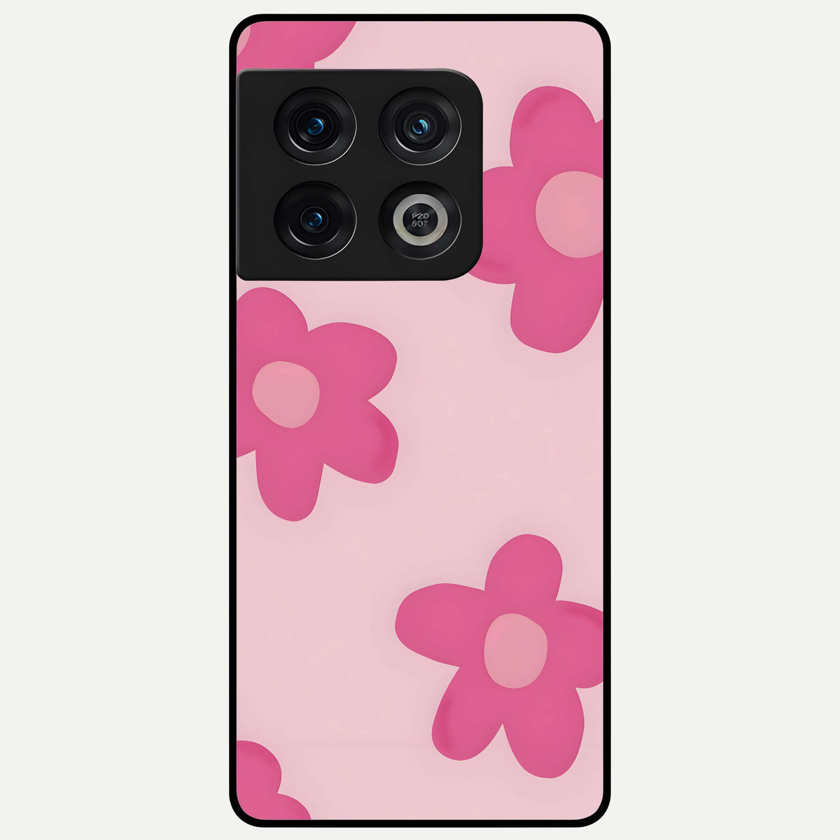  Candy Bloom Dreams Glass Case For OnePlus 10 Pro back cover – full design glossy printed glass finish