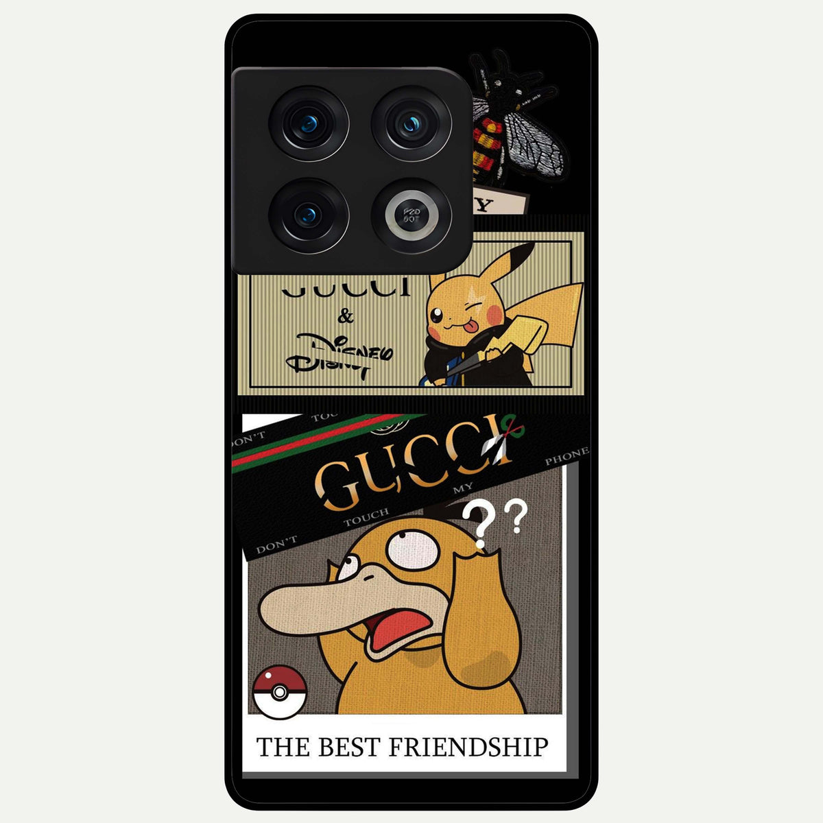  Cartoon Brand Play Mashup Glass Case For OnePlus 10 Pro back cover – full design glossy printed glass finish