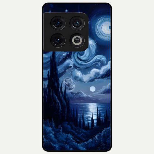  Celestial Dream Van Gogh Glass Case For OnePlus 10 Pro back cover – full design glossy printed glass finish
