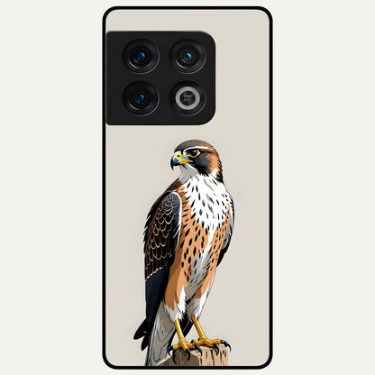  Clever Eagle Glass Case For OnePlus 10 Pro back cover – full design glossy printed glass finish