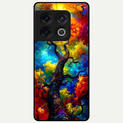 Colorful Soda Bottles Glass Case For OnePlus 10 Pro back cover – full design glossy printed glass finish