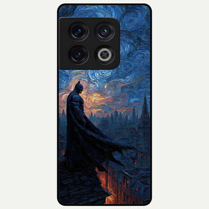  Dark Knight Dusk Glass Case For OnePlus 10 Pro back cover – full design glossy printed glass finish