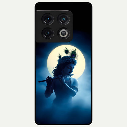  Divine Moon Flute Glass Case For OnePlus 10 Pro back cover – full design glossy printed glass finish