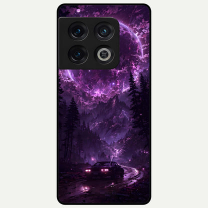  Eternal Cosmic Drive Glass Case For OnePlus 10 Pro back cover – full design glossy printed glass finish