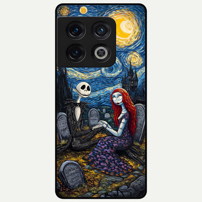  Eternal Night Love Glass Case For OnePlus 10 Pro back cover – full design glossy printed glass finish