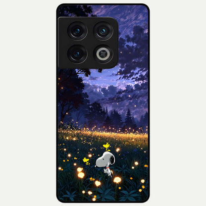  Firefly Meadow Magic Glass Case For OnePlus 10 Pro back cover – full design glossy printed glass finish