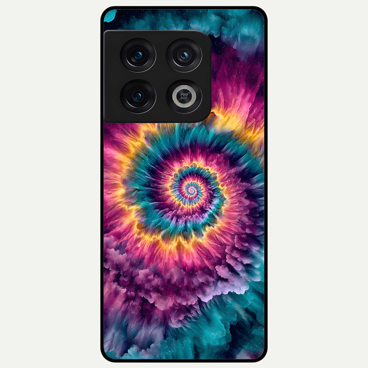  Galactic Spiral Burst Glass Case For OnePlus 10 Pro back cover – full design glossy printed glass finish
