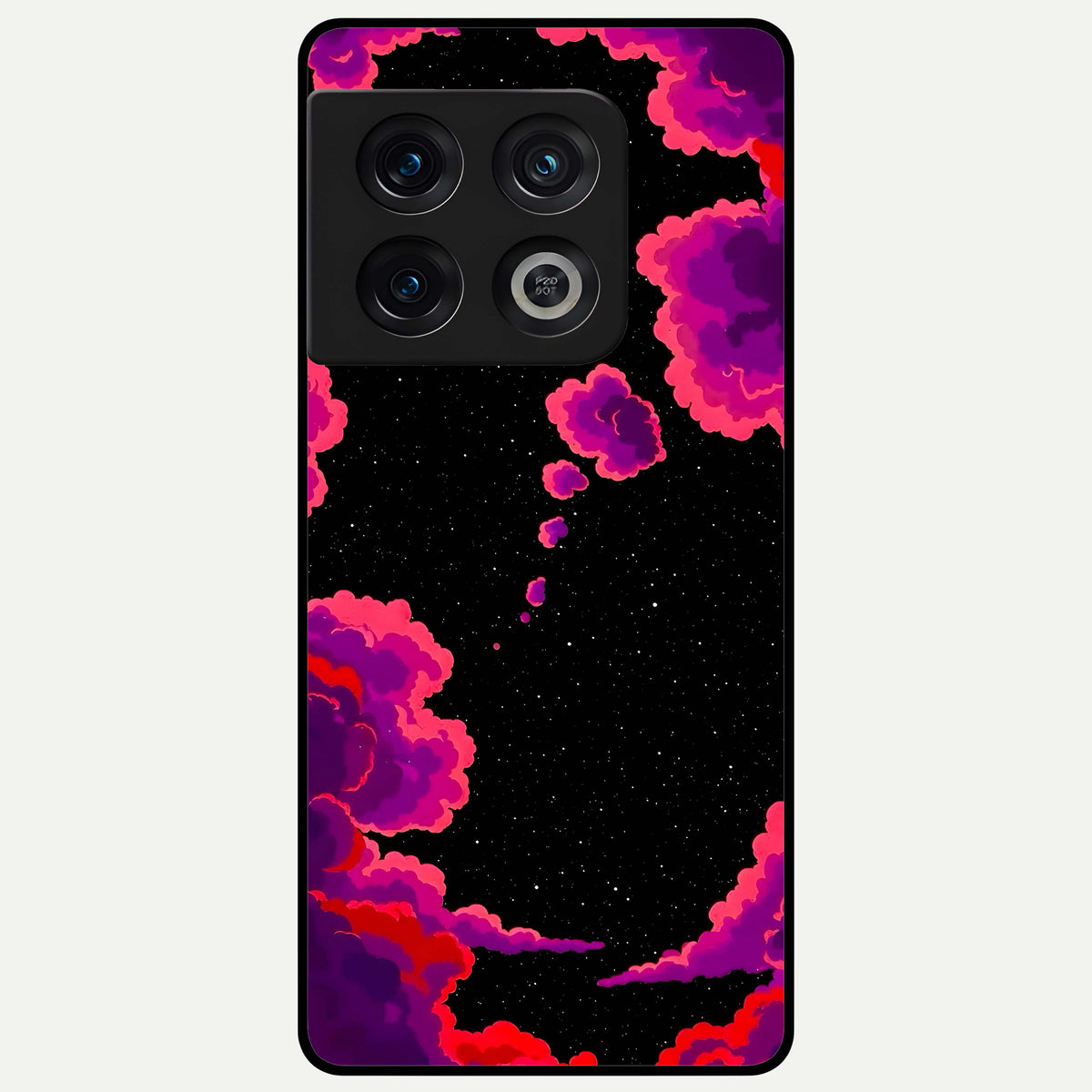  Galaxy Dream Frame Glass Case For OnePlus 10 Pro back cover – full design glossy printed glass finish