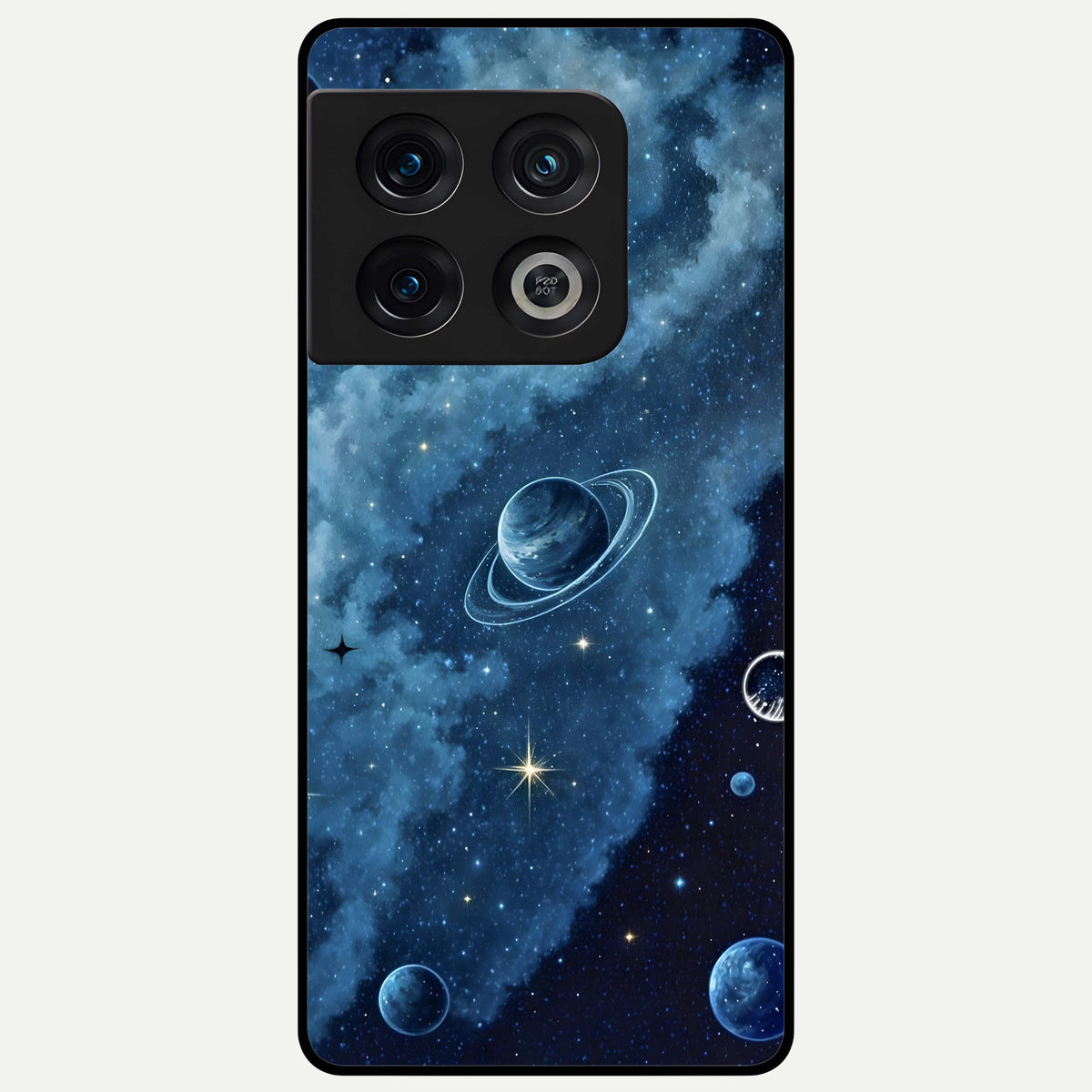  Galaxy Dream Space Glass Case For OnePlus 10 Pro back cover – full design glossy printed glass finish
