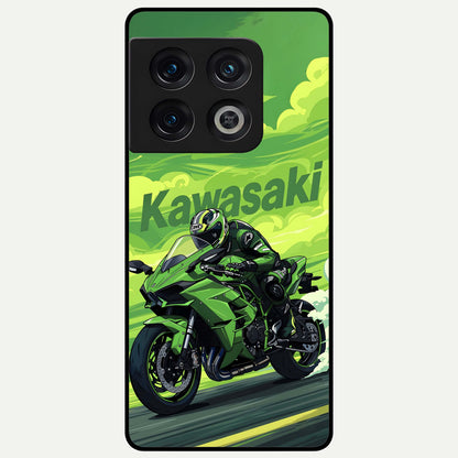  Greenery Sky Glass Case For OnePlus 10 Pro back cover – full design glossy printed glass finish
