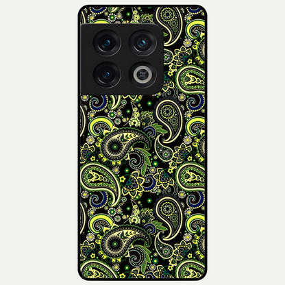  Green Lemon Glass Case For OnePlus 10 Pro back cover – full design glossy printed glass finish