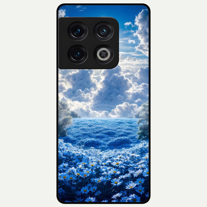  Heavenly Daisy Horizon Glass Case For OnePlus 10 Pro back cover – full design glossy printed glass finish
