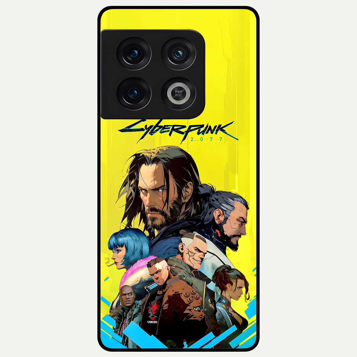  Neon Rebel Genesis Glass Case For OnePlus 10 Pro back cover – full design glossy printed glass finish