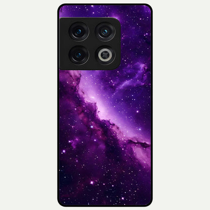  Purple Shade Sky Glass Case For OnePlus 10 Pro back cover – full design glossy printed glass finish