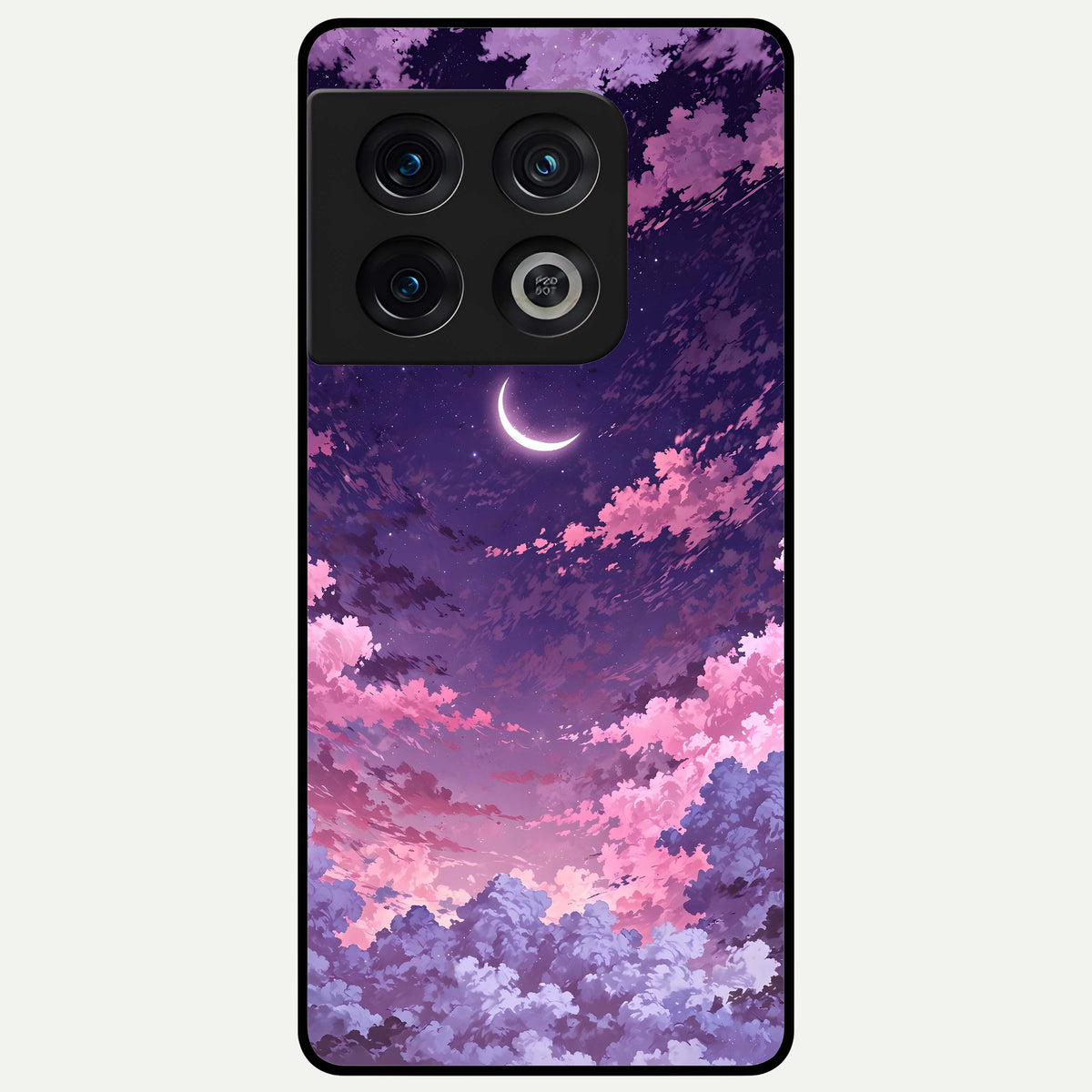  Sky Drift Clouds Glass Case For OnePlus 10 Pro back cover – full design glossy printed glass finish