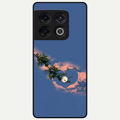  Sky Under Tree Glass Case For OnePlus 10 Pro back cover – full design glossy printed glass finish