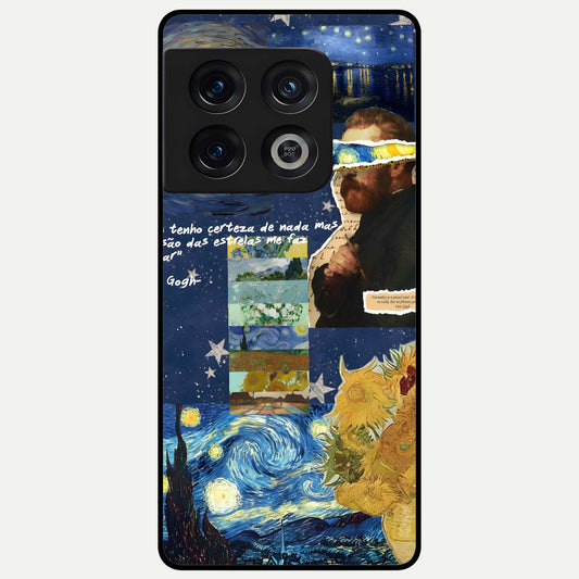 Starry Dream Vision Glass Case For OnePlus 10 Pro back cover – full design glossy printed glass finish