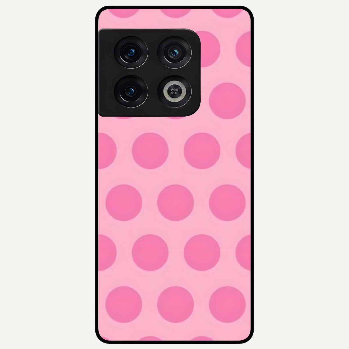  Sweet Dot Dreams Glass Case For OnePlus 10 Pro back cover – full design glossy printed glass finish