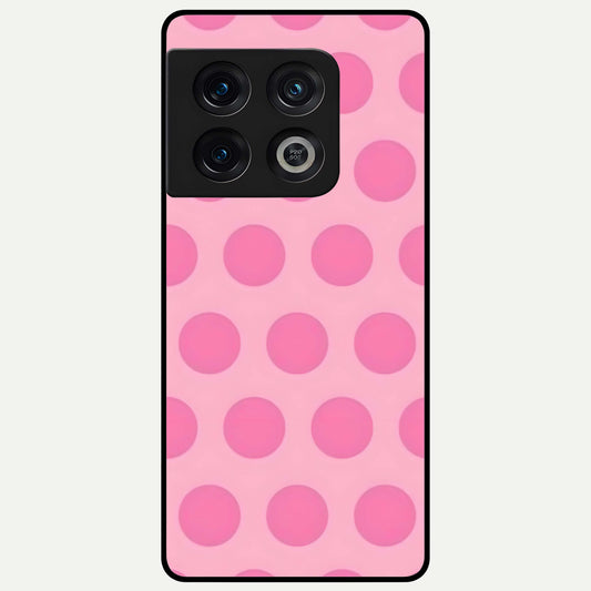 Sweet Dot Dreams Glass Case For OnePlus 10 Pro back cover – full design glossy printed glass finish