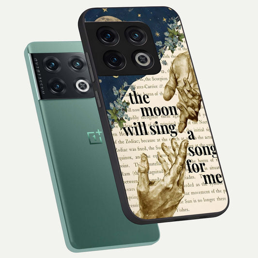  Aesthetic Divine phone case For OnePlus 10 Pro showing premium glass back cover with detailed artwork