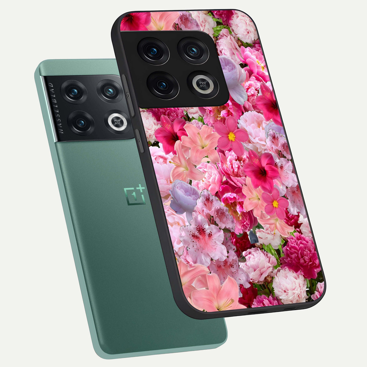  Bloom Crush Fantasy phone case For OnePlus 10 Pro showing premium glass back cover with detailed artwork