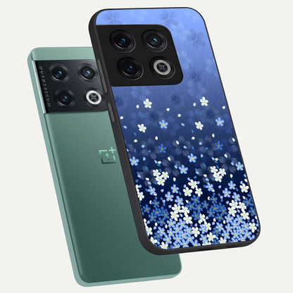  Blue Starry phone case For OnePlus 10 Pro showing premium glass back cover with detailed artwork