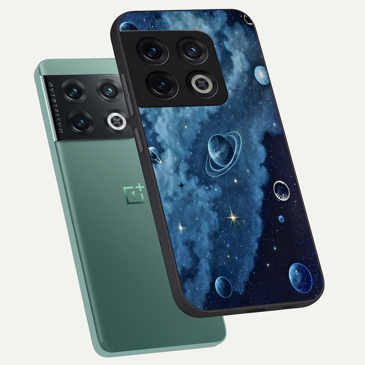 Galaxy Dream Space phone case For OnePlus 10 Pro showing premium glass back cover with detailed artwork