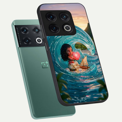  Heart of Ocean phone case For OnePlus 10 Pro showing premium glass back cover with detailed artwork