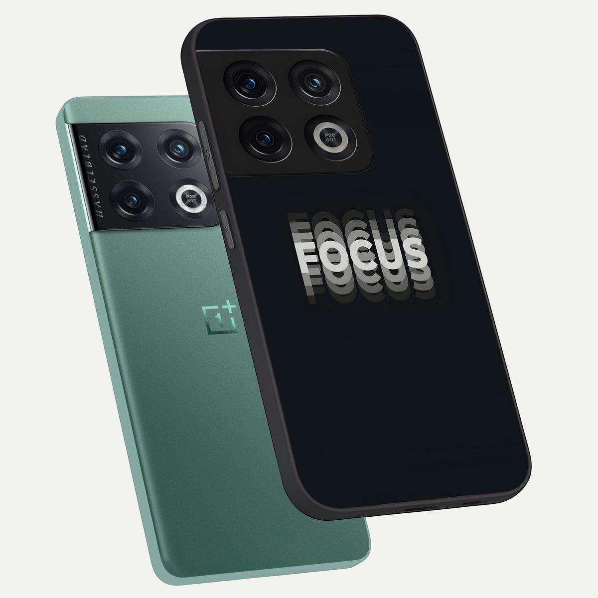  Mono Focus Vision phone case For OnePlus 10 Pro showing premium glass back cover with detailed artwork