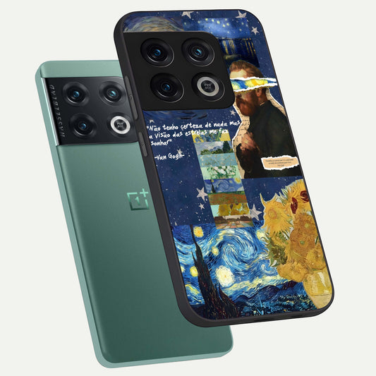  Starry Dream Vision phone case For OnePlus 10 Pro showing premium glass back cover with detailed artwork
