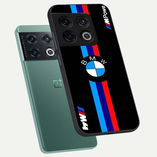  Turbo BMW Beast phone case For OnePlus 10 Pro showing premium glass back cover with detailed artwork