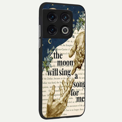  Aesthetic Divine back cover For OnePlus 10 Pro slim fit glass case with vibrant aesthetic design